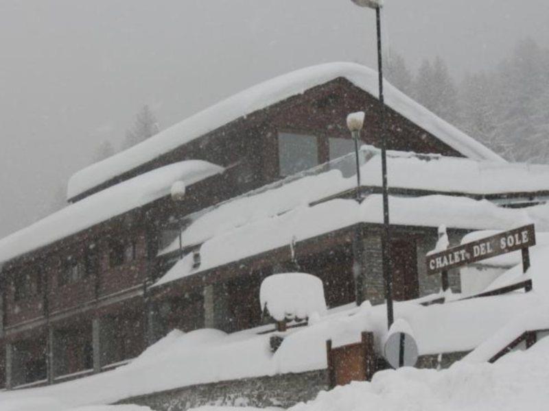 Restaurant Hotel Chalet Del Sole Oulx Eksteriør billede